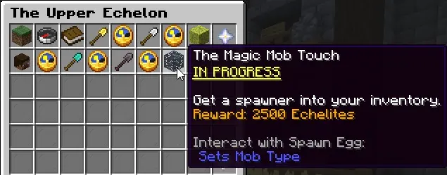Perks menu example