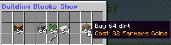 Farmers Coins example