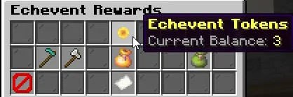 Spending Echevent Tokens example